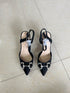 Women Rhinestone Pointed-Toe Stiletto Heel